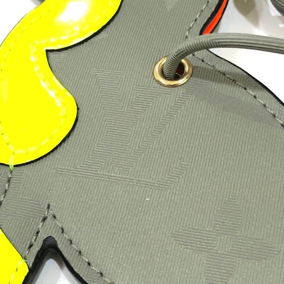 AUTHENTIC LOUIS VUITTON M63280 Monogram Titanium Porte address dog - Picture 7 of 8